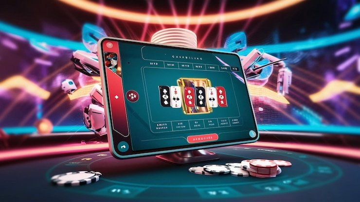 Tampilan dealer langsung Sic Bo Dadu di platform ajowin dengan tabel taruhan dan feed video